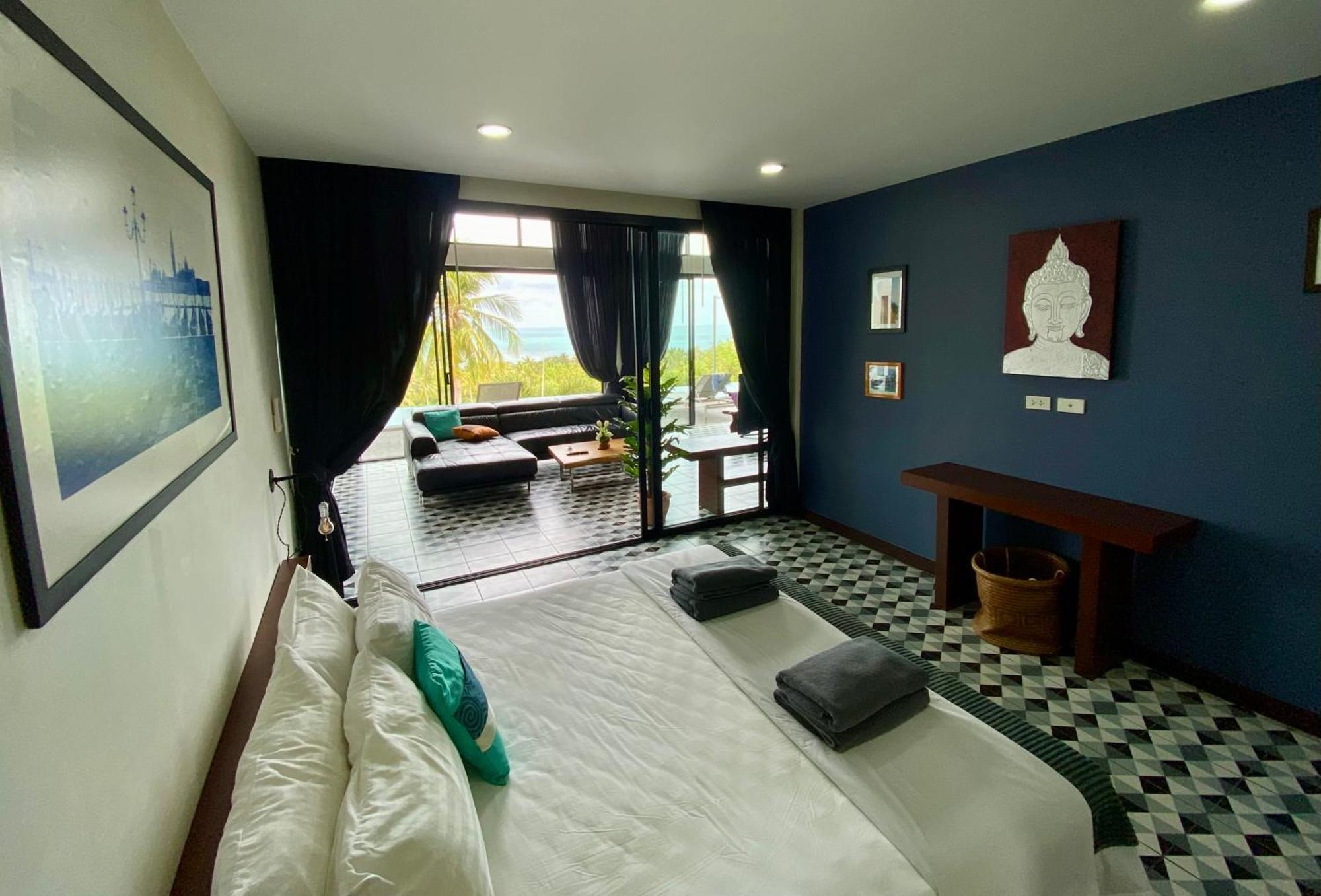 Ko Samui Seaview Pool Villa Philippa With Car شاطئ ليم سي المظهر الخارجي الصورة