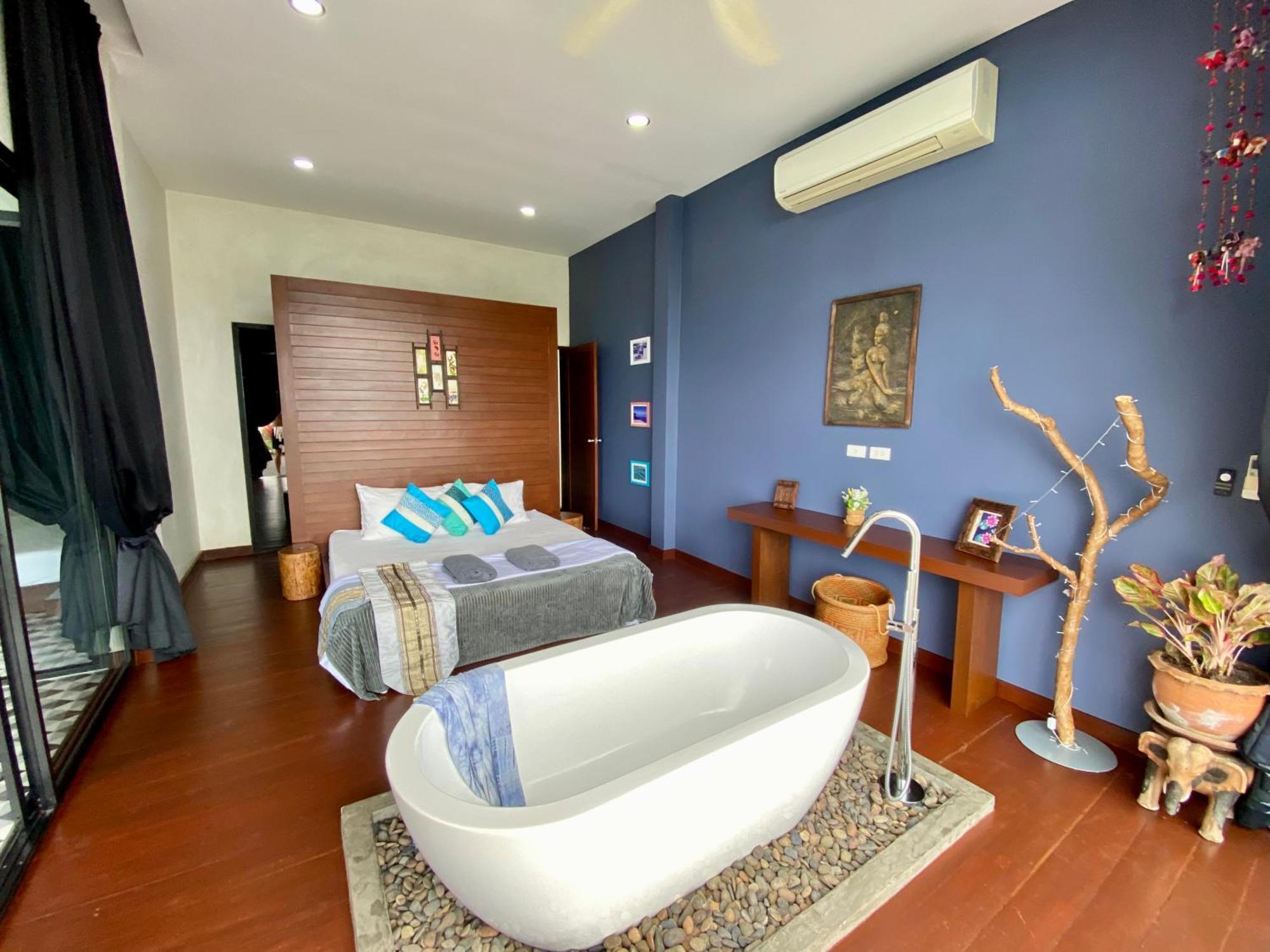 Ko Samui Seaview Pool Villa Philippa With Car شاطئ ليم سي المظهر الخارجي الصورة