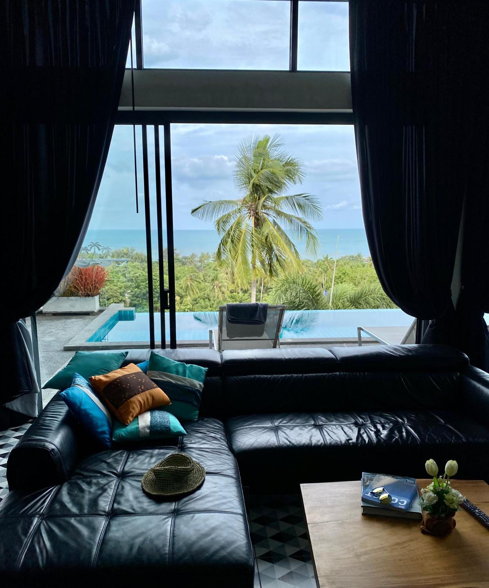 Ko Samui Seaview Pool Villa Philippa With Car شاطئ ليم سي المظهر الخارجي الصورة