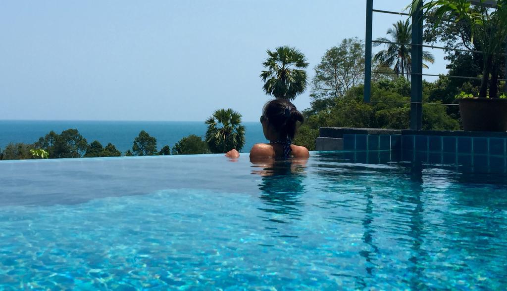 Ko Samui Seaview Pool Villa Philippa With Car شاطئ ليم سي الغرفة الصورة