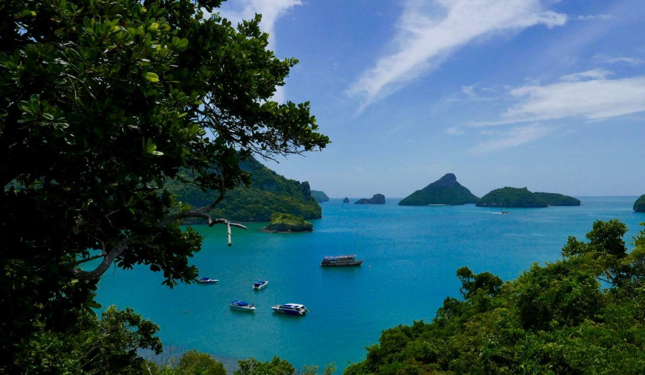 Ko Samui Seaview Pool Villa Philippa With Car شاطئ ليم سي المظهر الخارجي الصورة