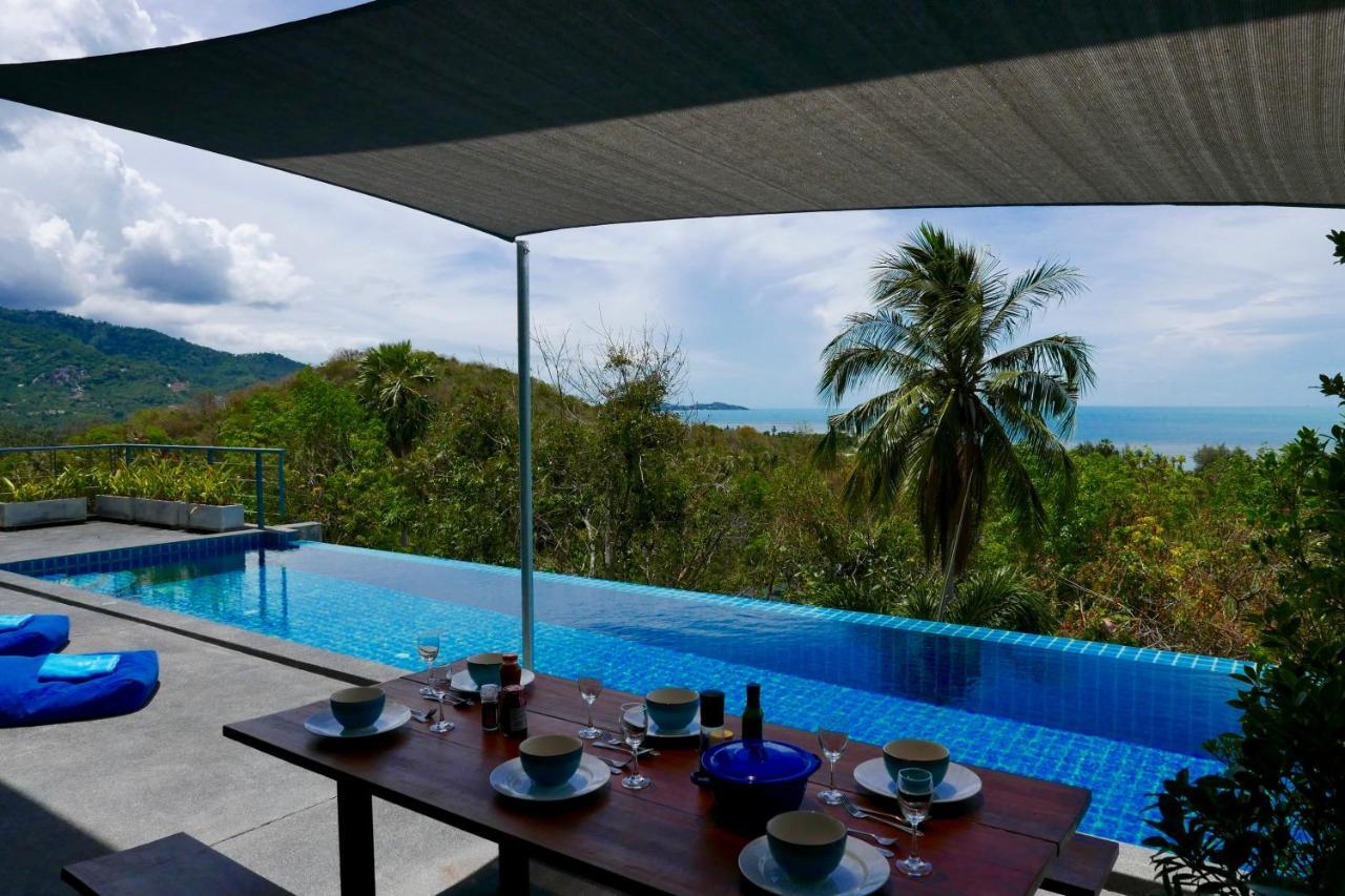 Ko Samui Seaview Pool Villa Philippa With Car شاطئ ليم سي المظهر الخارجي الصورة
