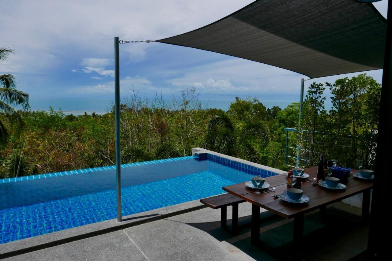Ko Samui Seaview Pool Villa Philippa With Car شاطئ ليم سي المظهر الخارجي الصورة